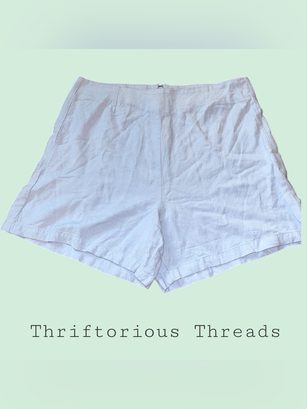 Rhythm Living High Waisted Linen Shorts